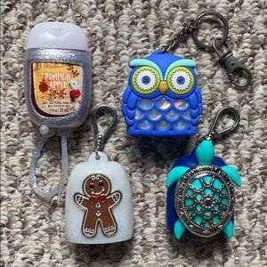 Bundle of Bath and Body Works Hand Sanitizer Cases